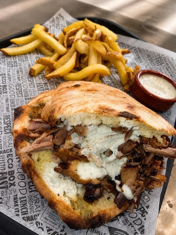 Kebab coupé